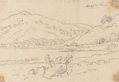 Lago di Vico by John Robert Cozens